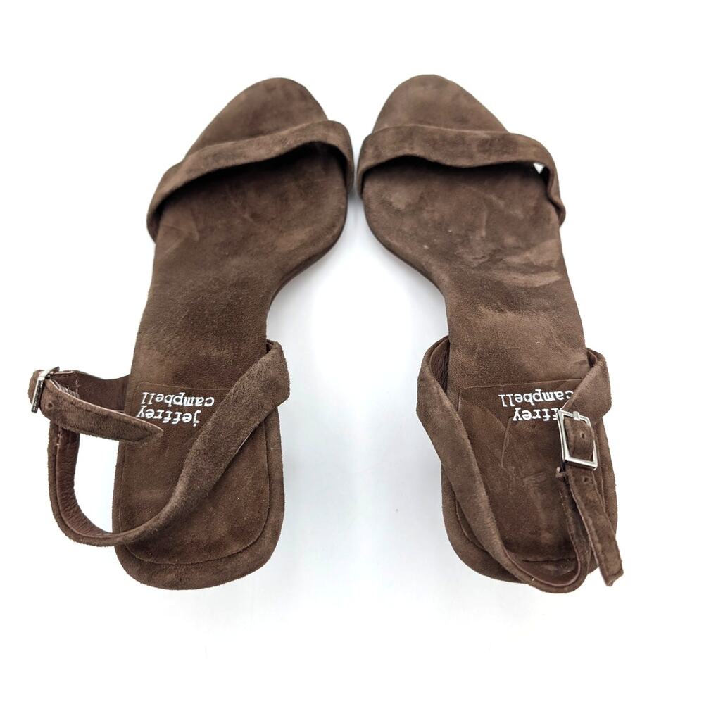 Jeffrey Campbell Augustine Slingback Sandal Women's Brown US7.5 EU38.5 - Picture 7 of 10